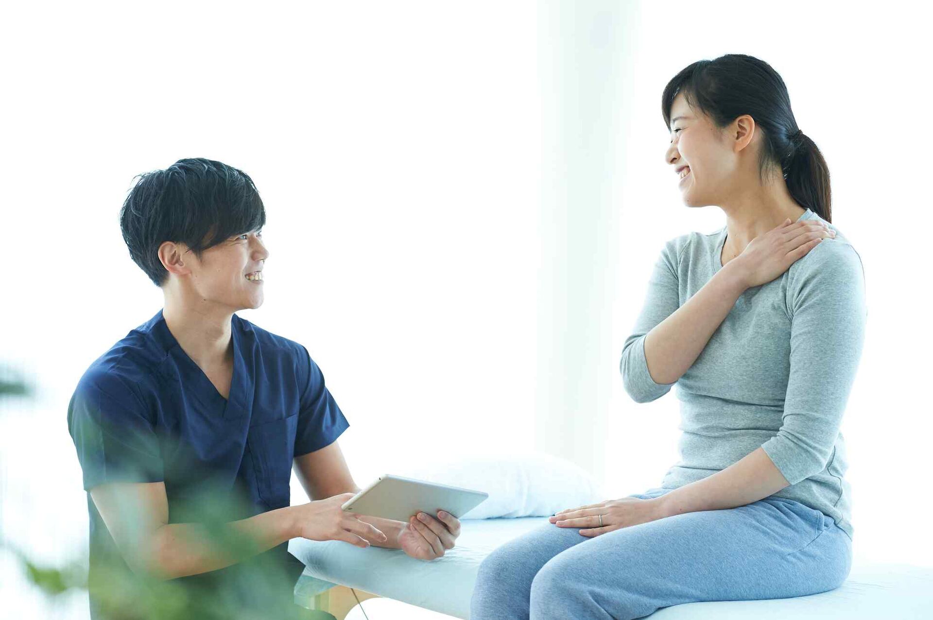 身体を動かしながら状態を細かく確認